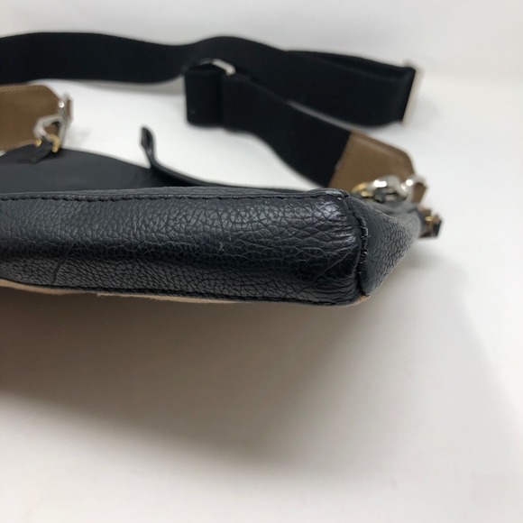 Lizzie Fortunato Jewels Safari Clutch Voodoo Purse Crossbody Black Leather Gypsy
